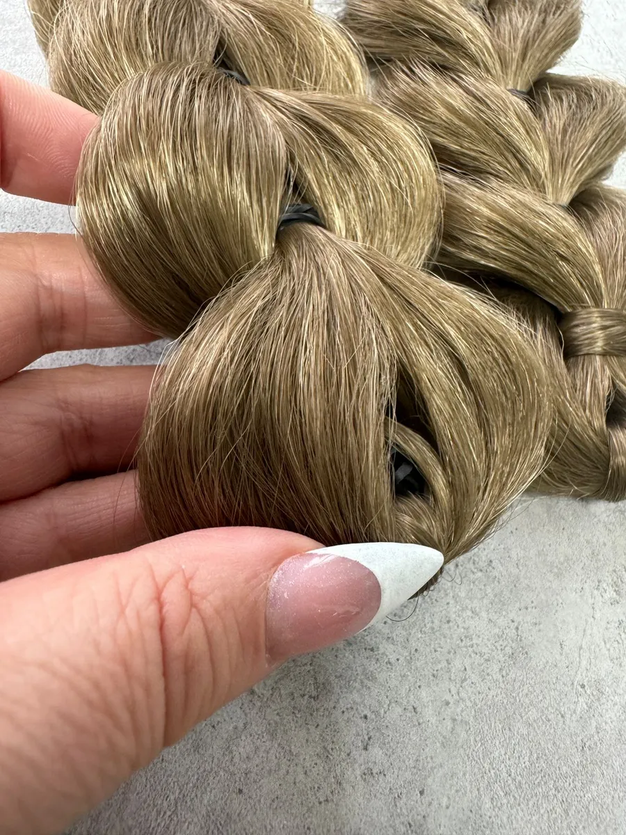 Французские косы накладные на заколках