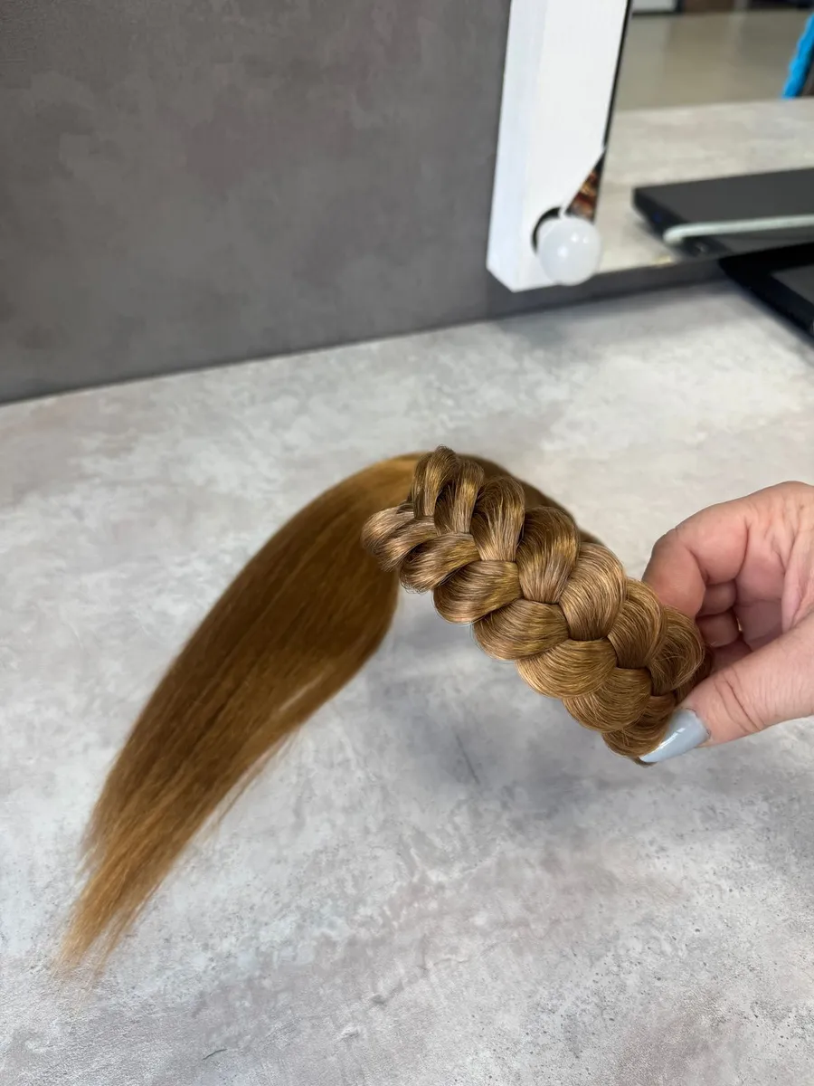 Ободок с хвостиками