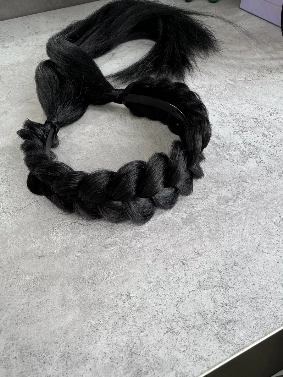 Ободок с хвостиками