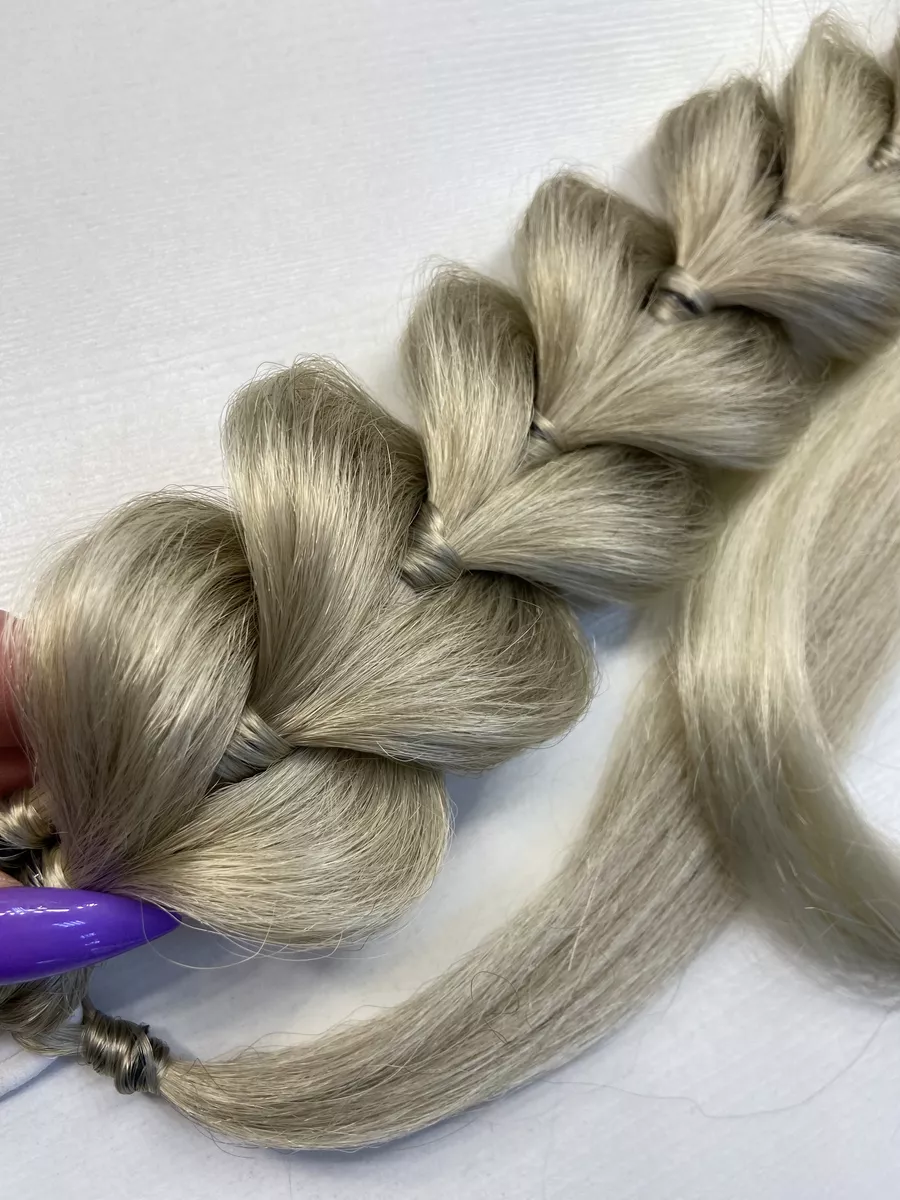 Хвост-коса из канекалона