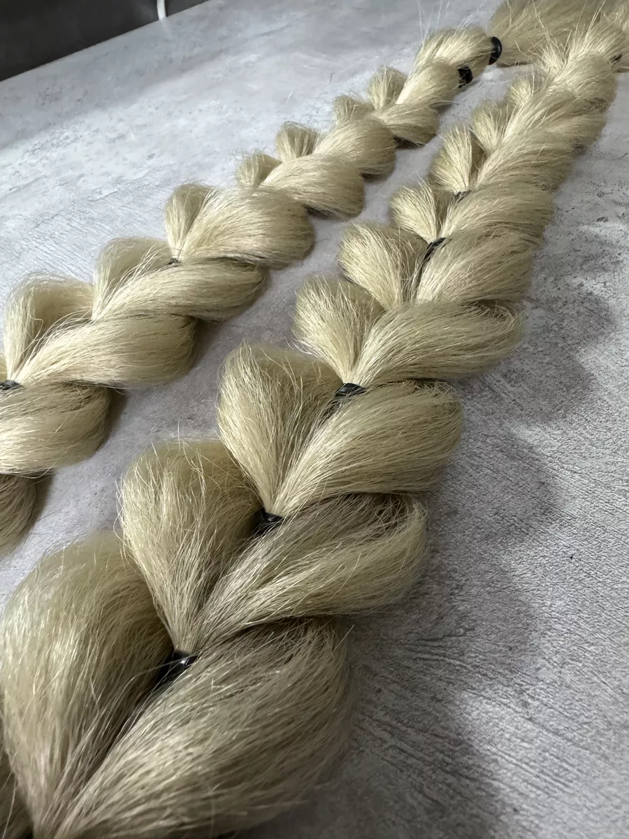 Французские косы накладные на заколках