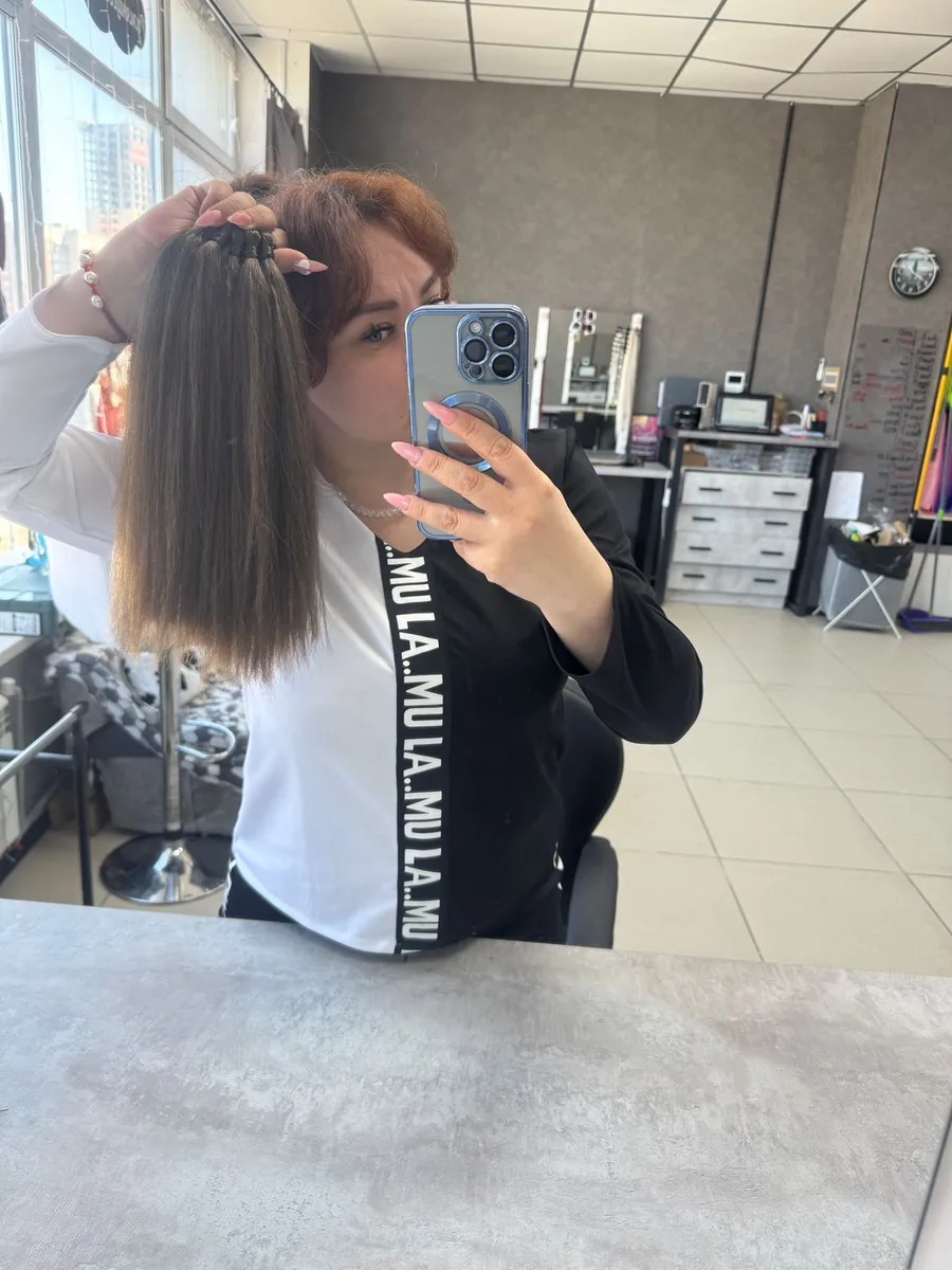 Хвост из канекалона на резинке