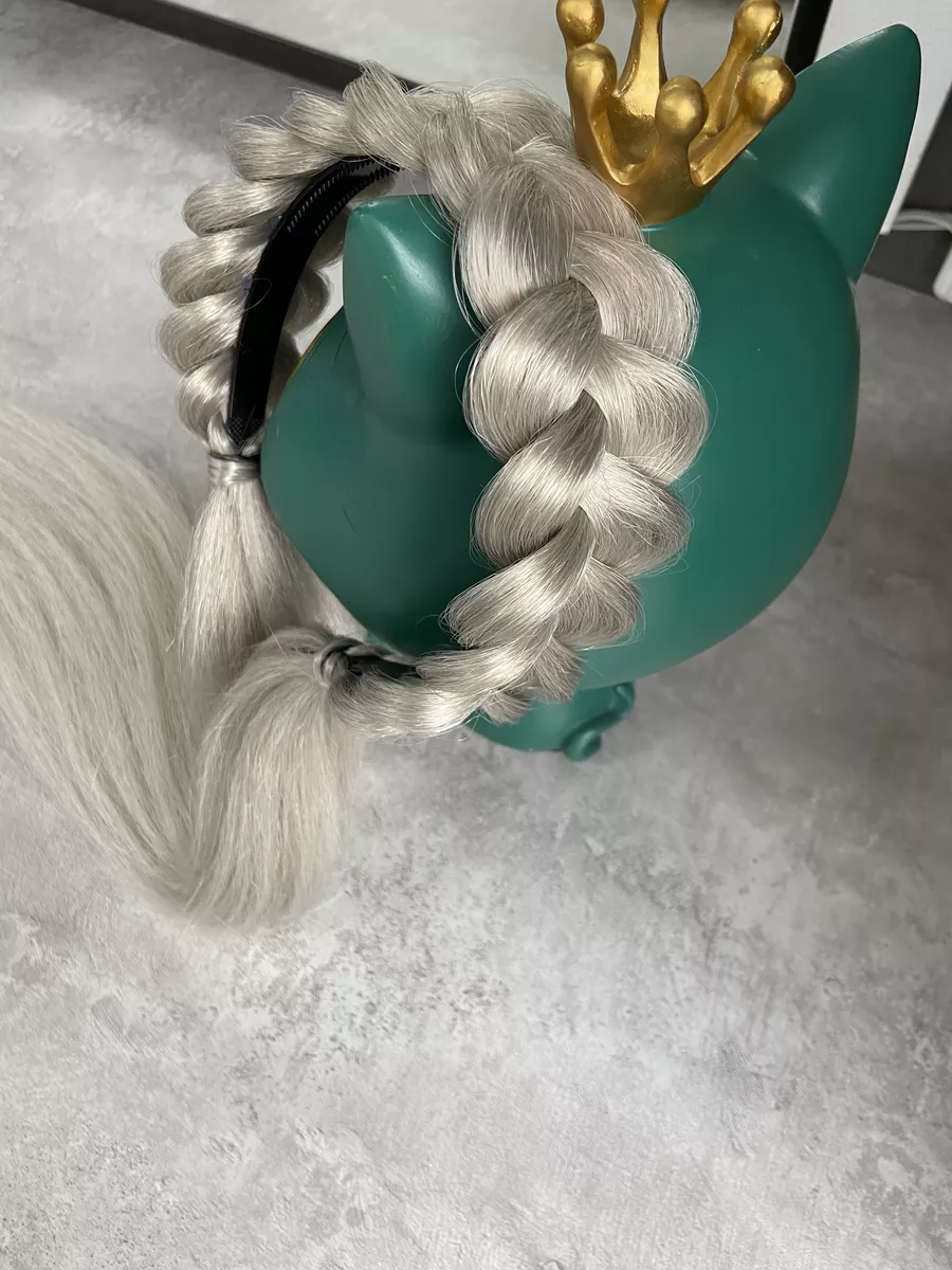 Ободок с хвостиками