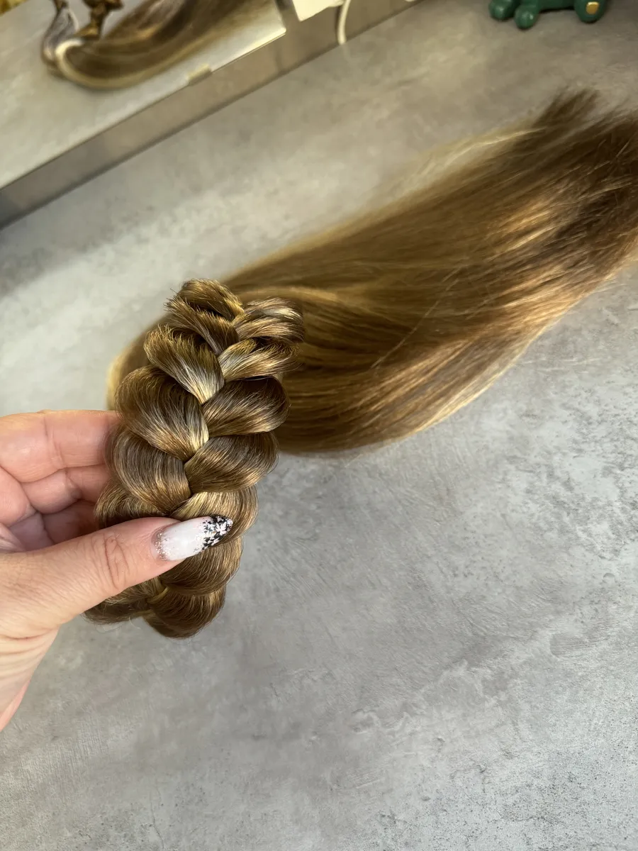 Ободок с хвостиками