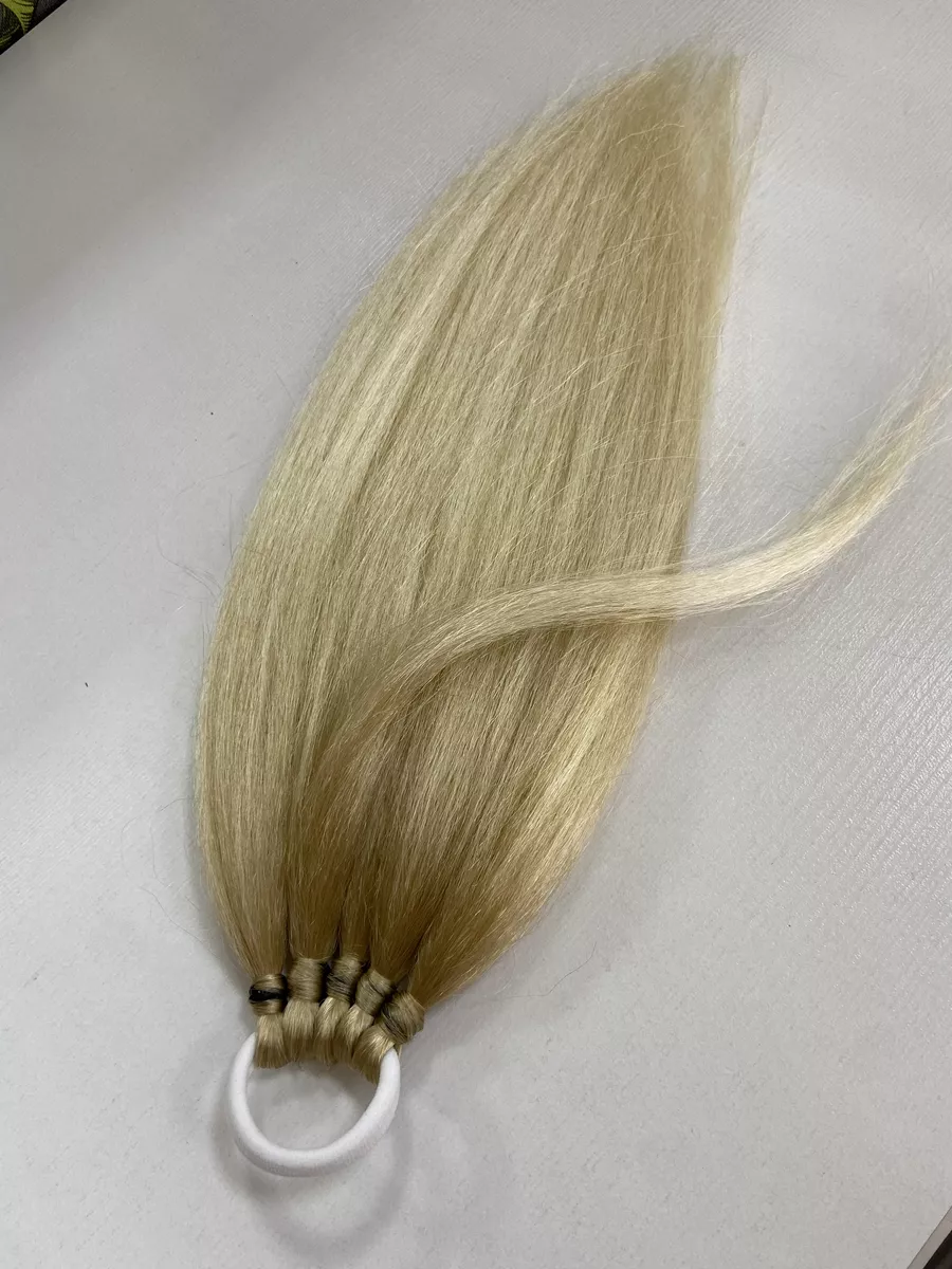 Хвост из канекалона на резинке