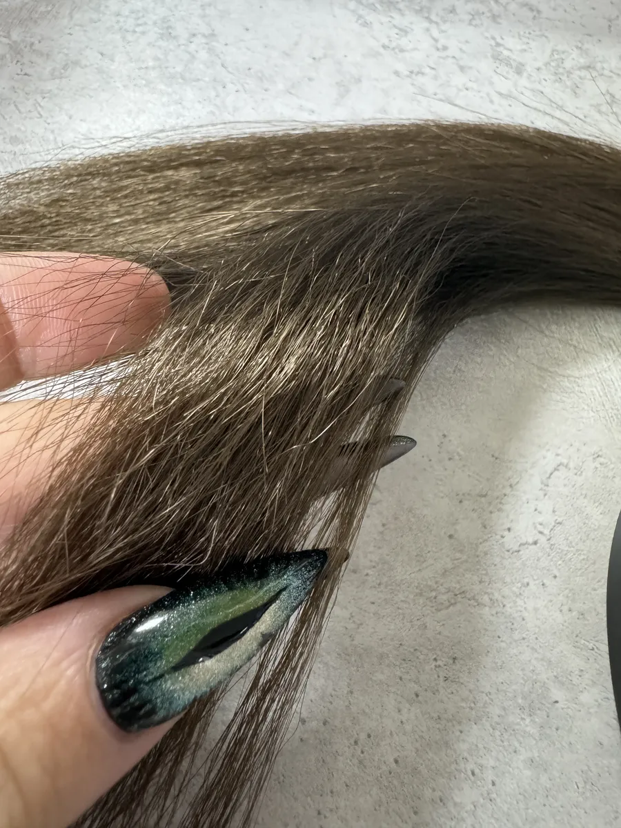 Ободок с хвостиками