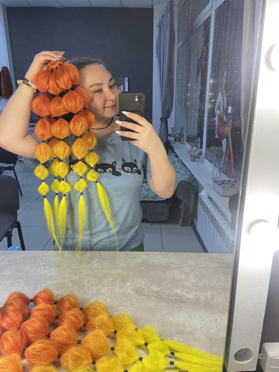 Резинка для волос фонарики