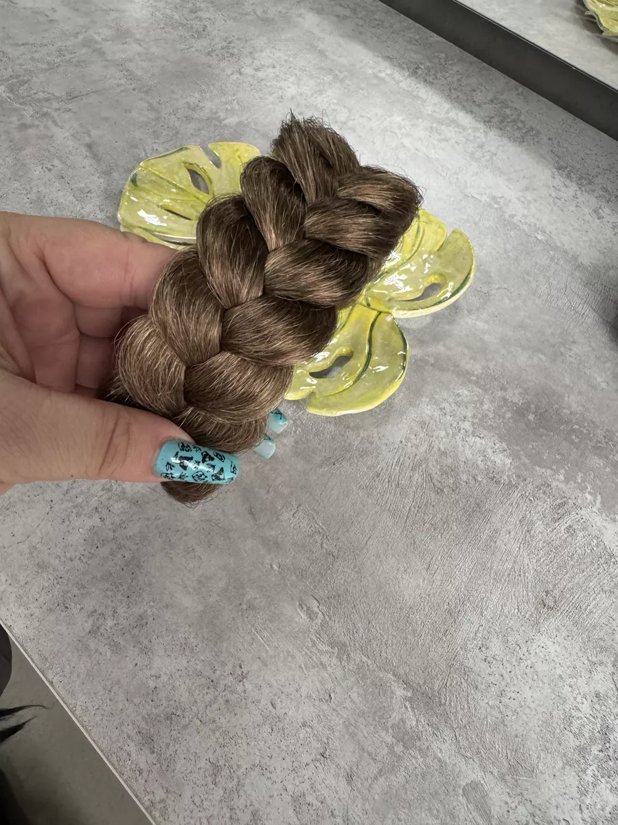 Ободок с косой