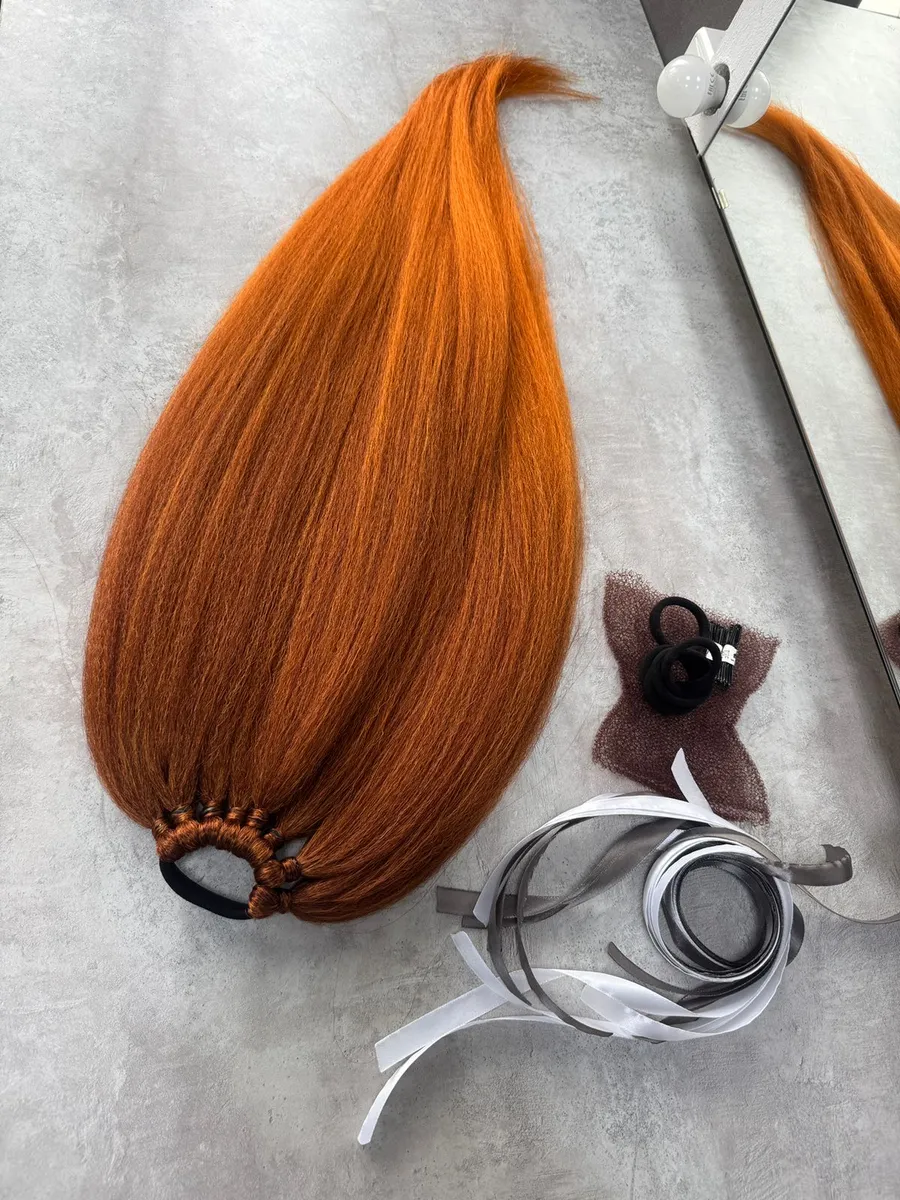 Хвост "Жасмин" на резинке