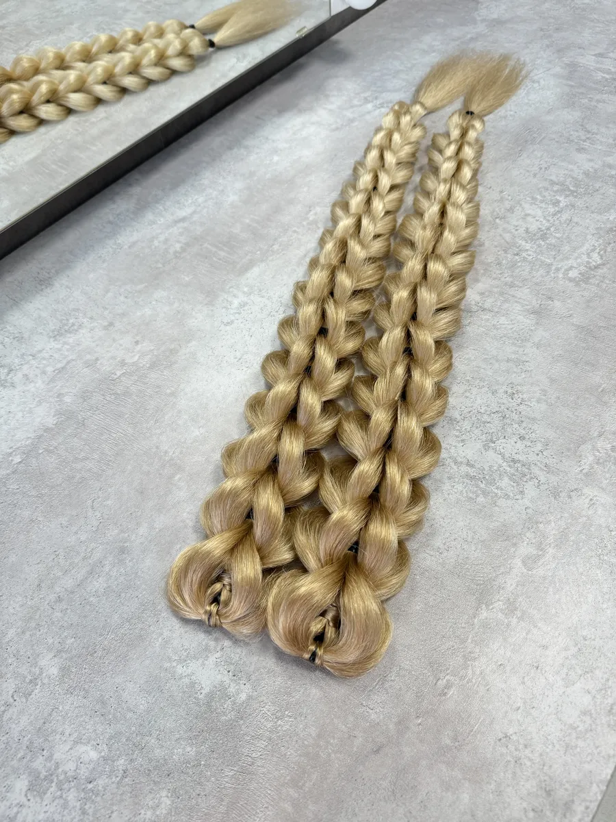 3д косы накладные на заколках