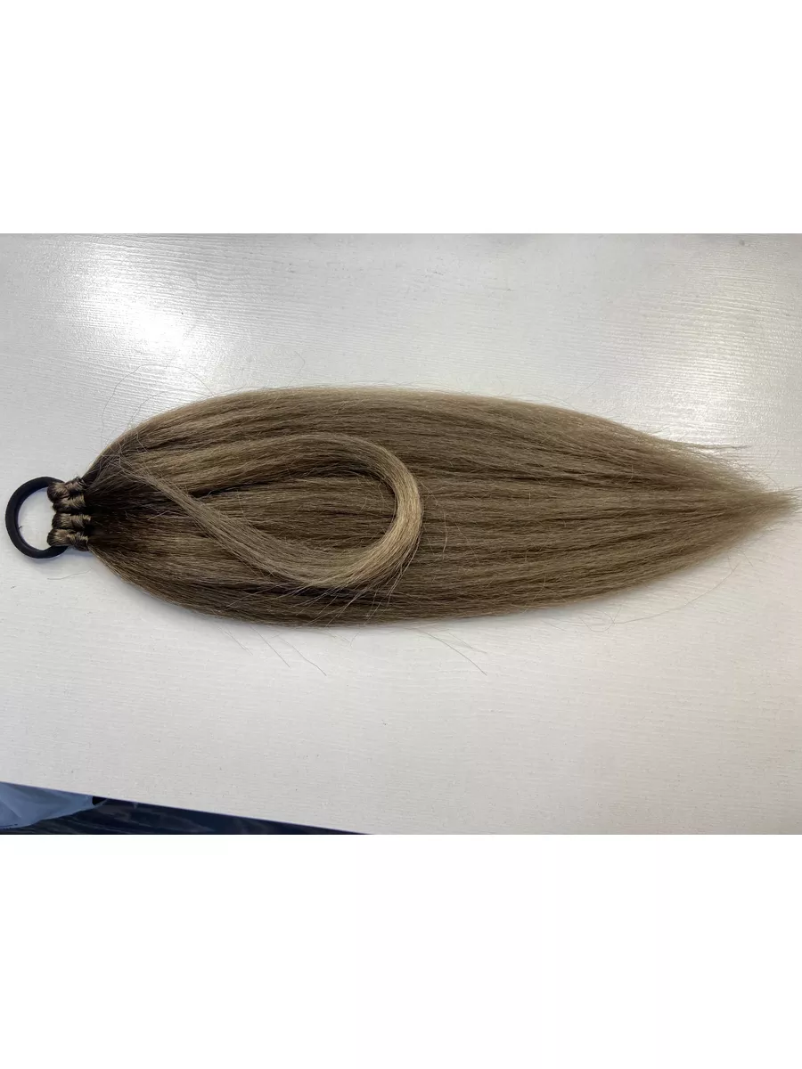 Хвост из канекалона на резинке