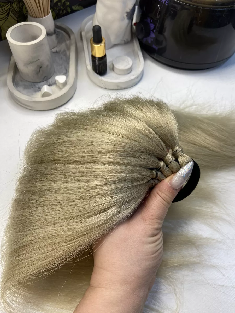 Хвост из канекалона на резинке