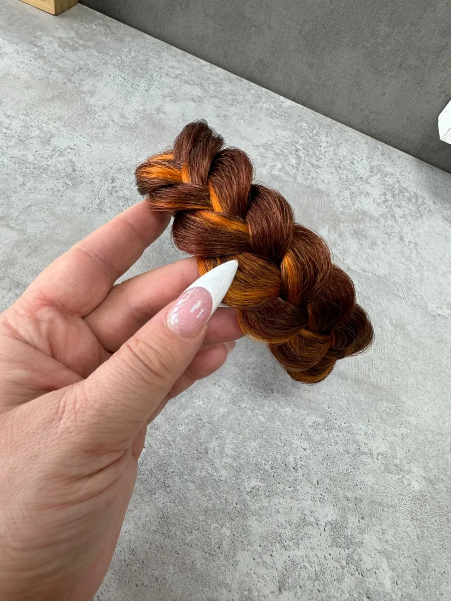 Ободок с косой