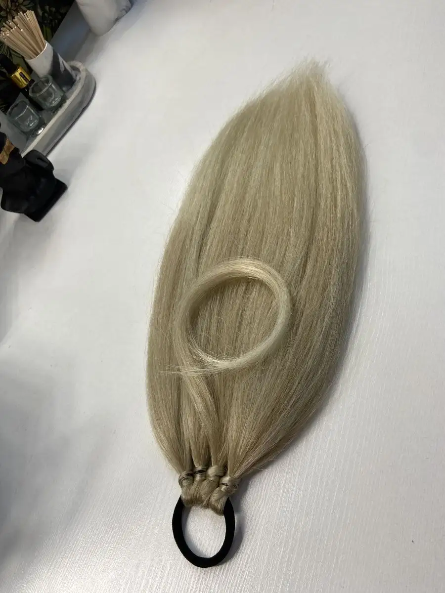 Хвост из канекалона на резинке