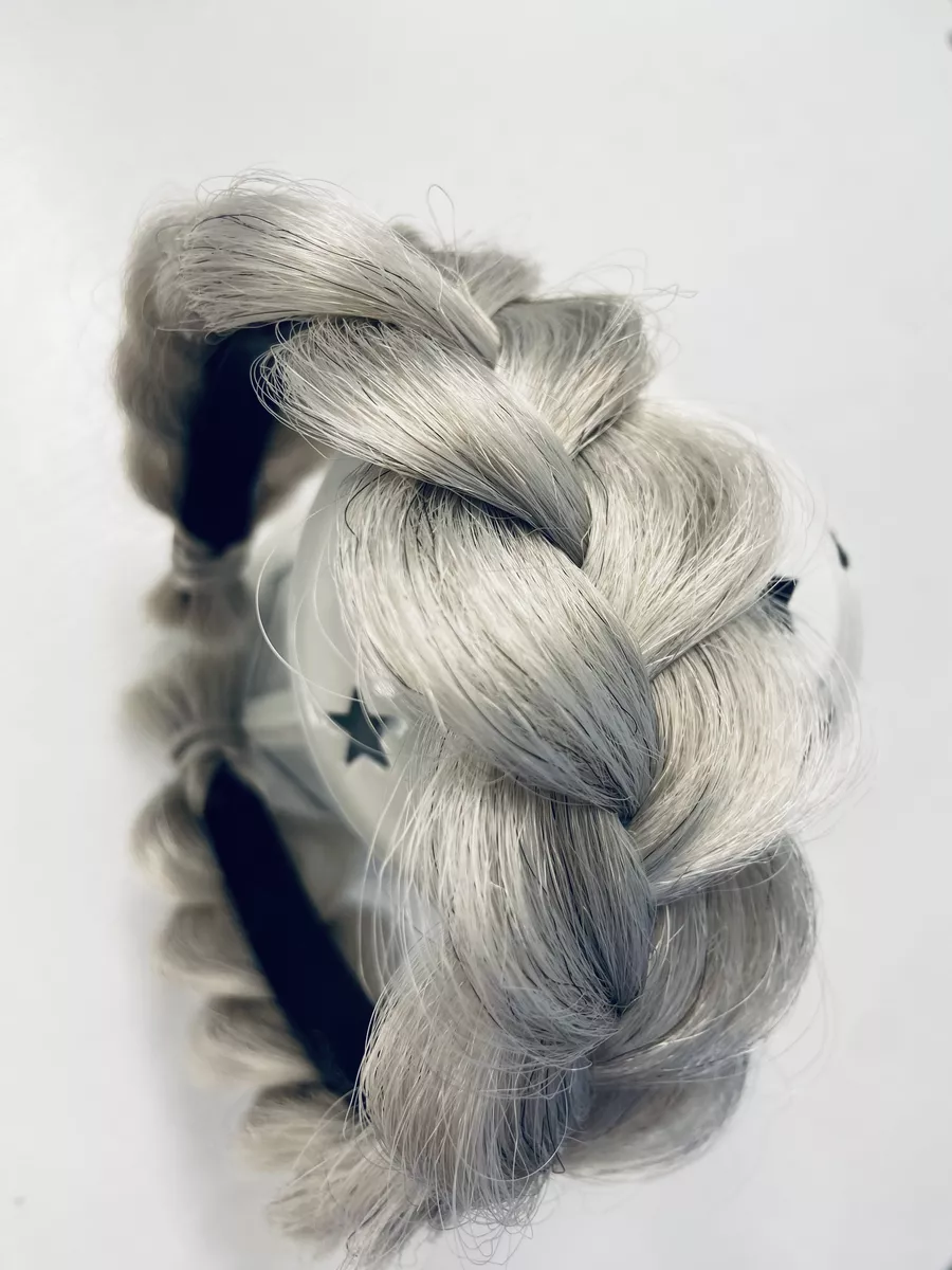 Ободок с косой