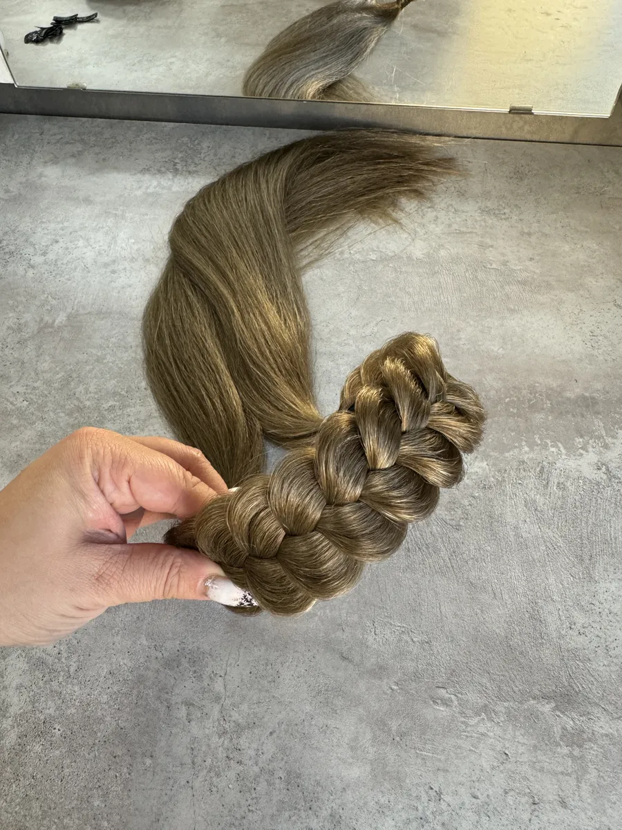 Ободок с хвостиками