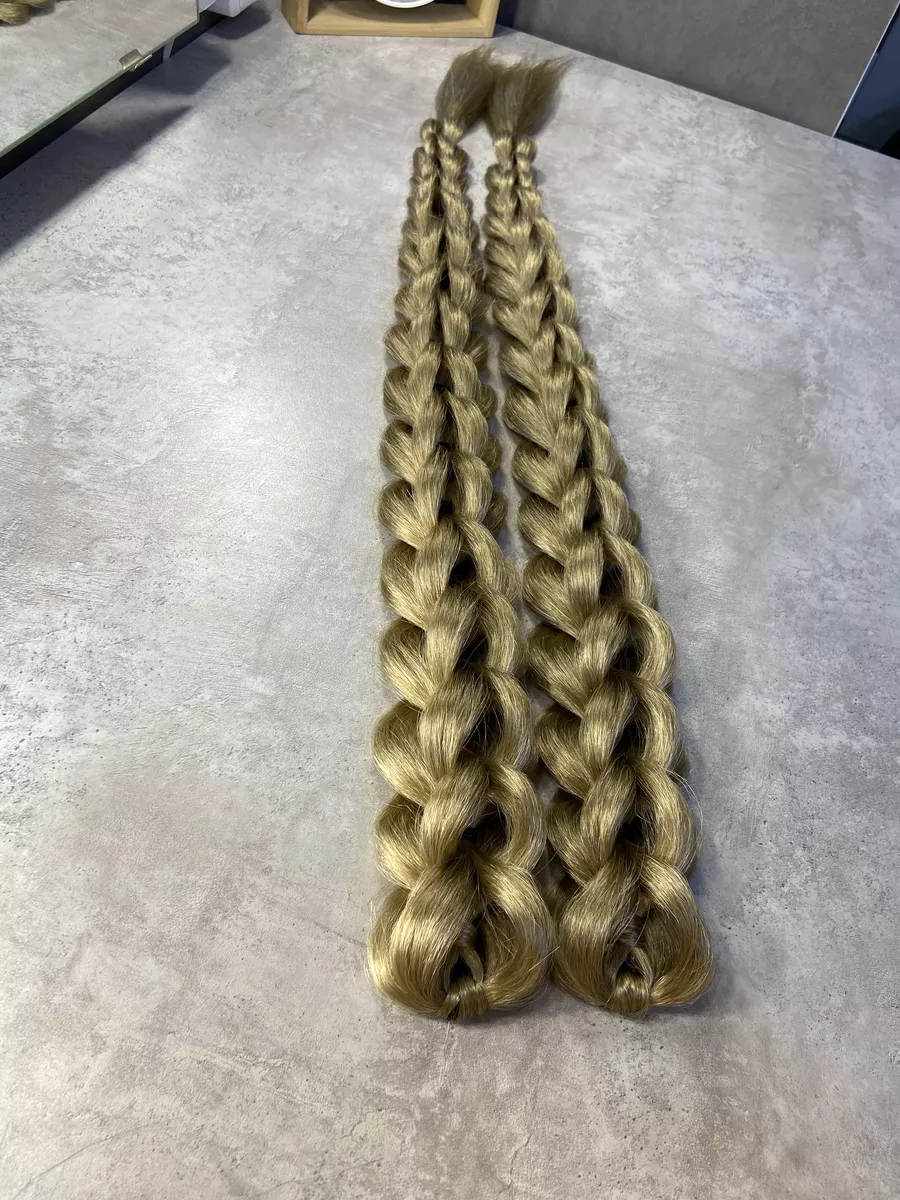 3д косы накладные на заколках