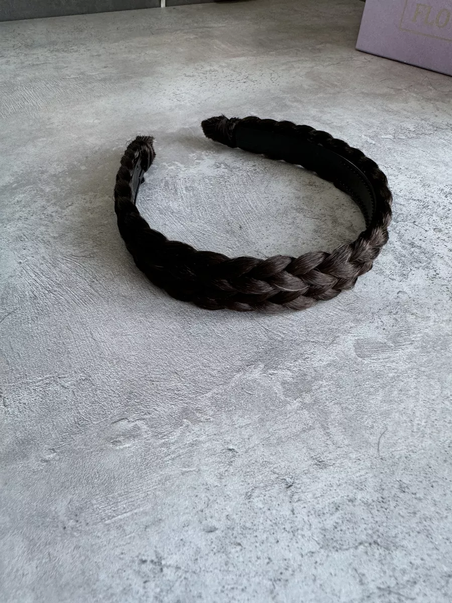 Ободок с косой