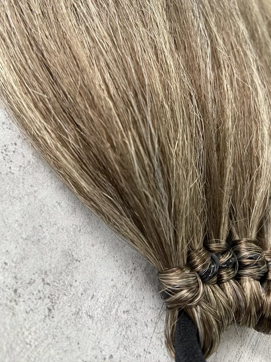 Хвост из канекалона на резинке