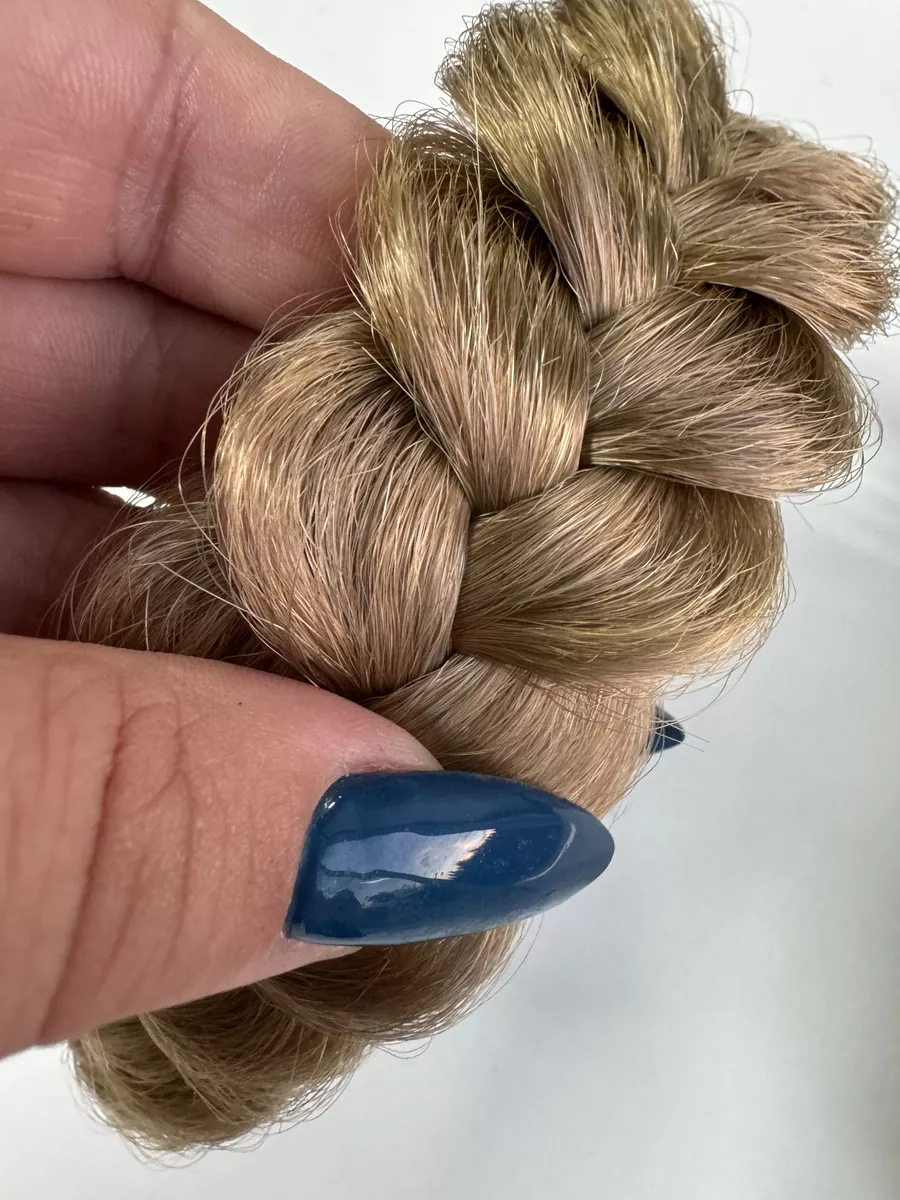 Ободок с косой