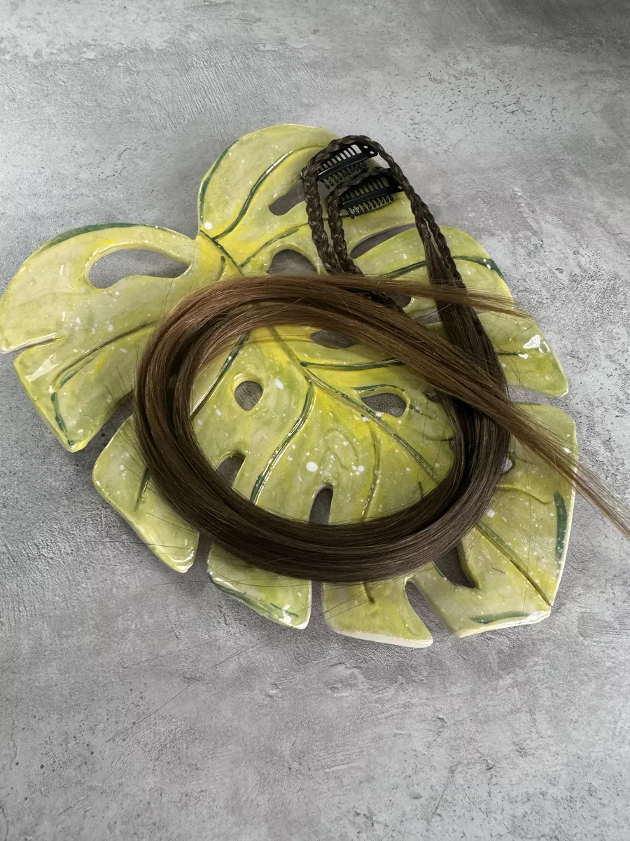 косы на заколках