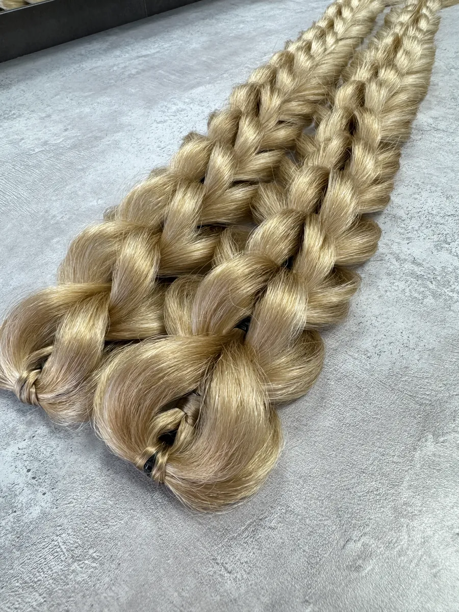 3д косы накладные на заколках