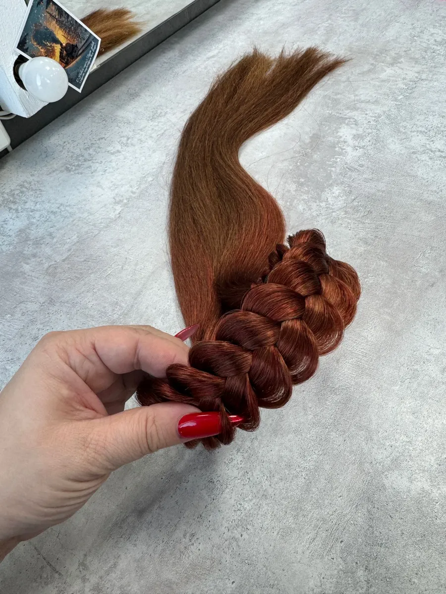 Ободок с хвостиками