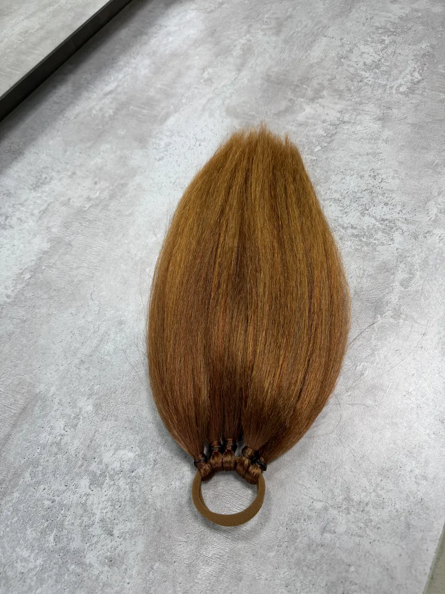 Хвост из канекалона на резинке