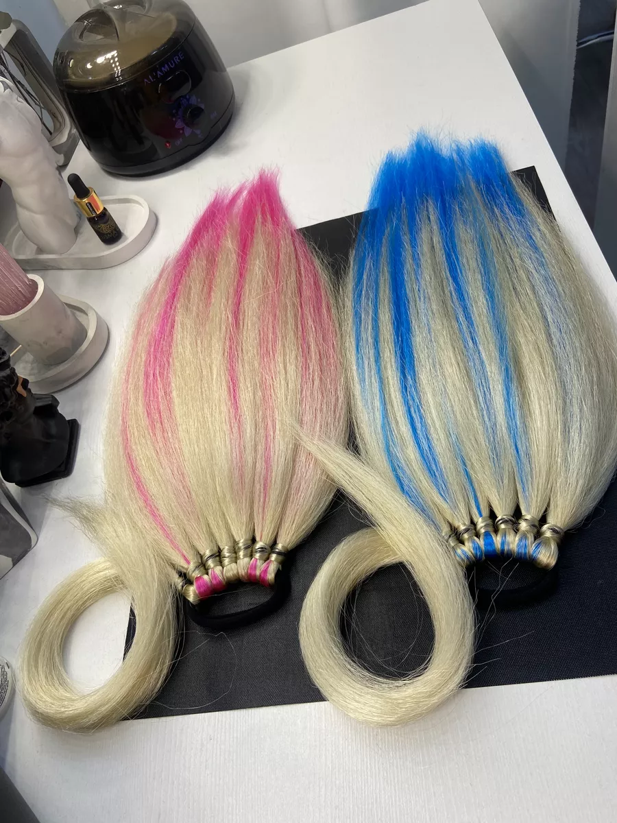 хвосты на резинке Харли Квинн