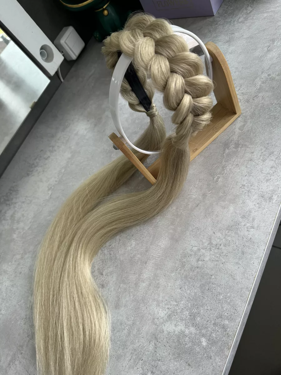 Ободок с хвостиками