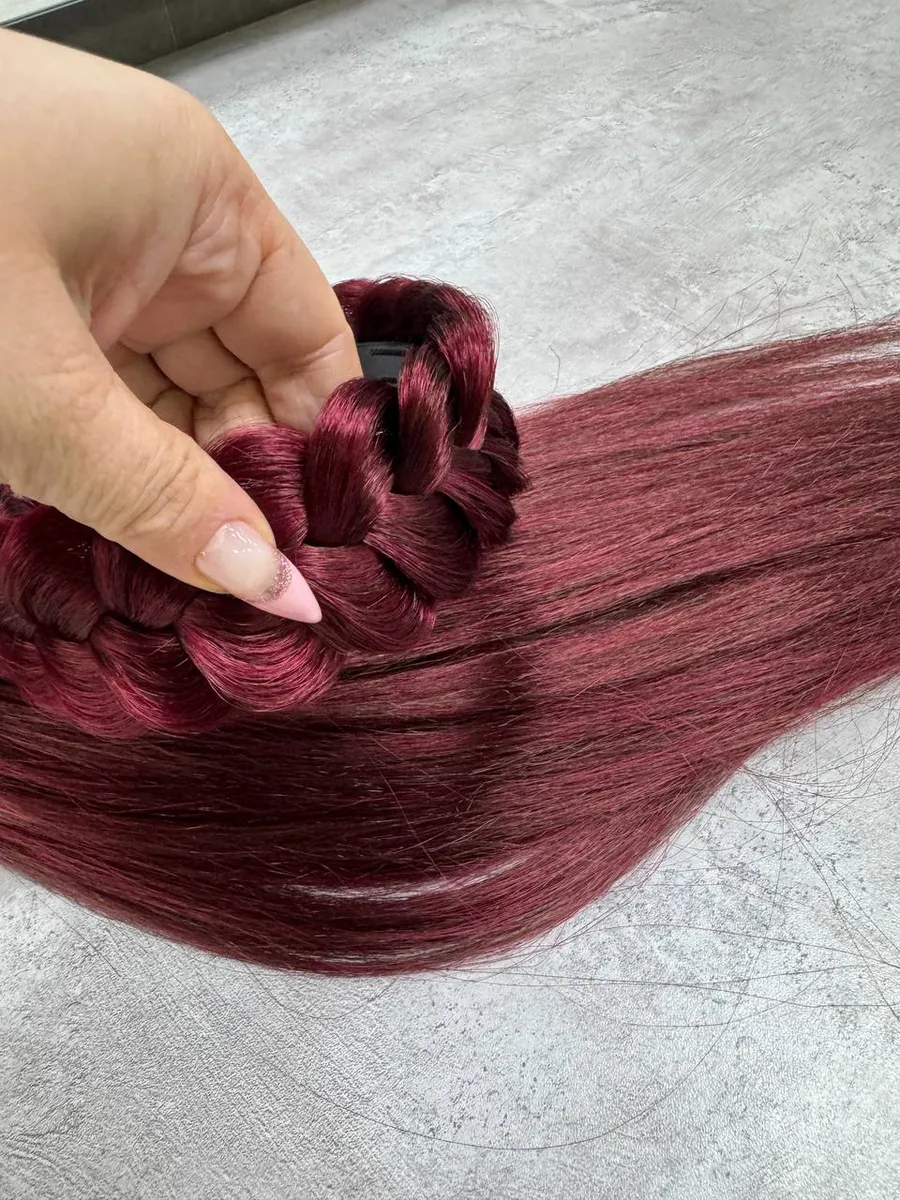 Ободок с хвостиками