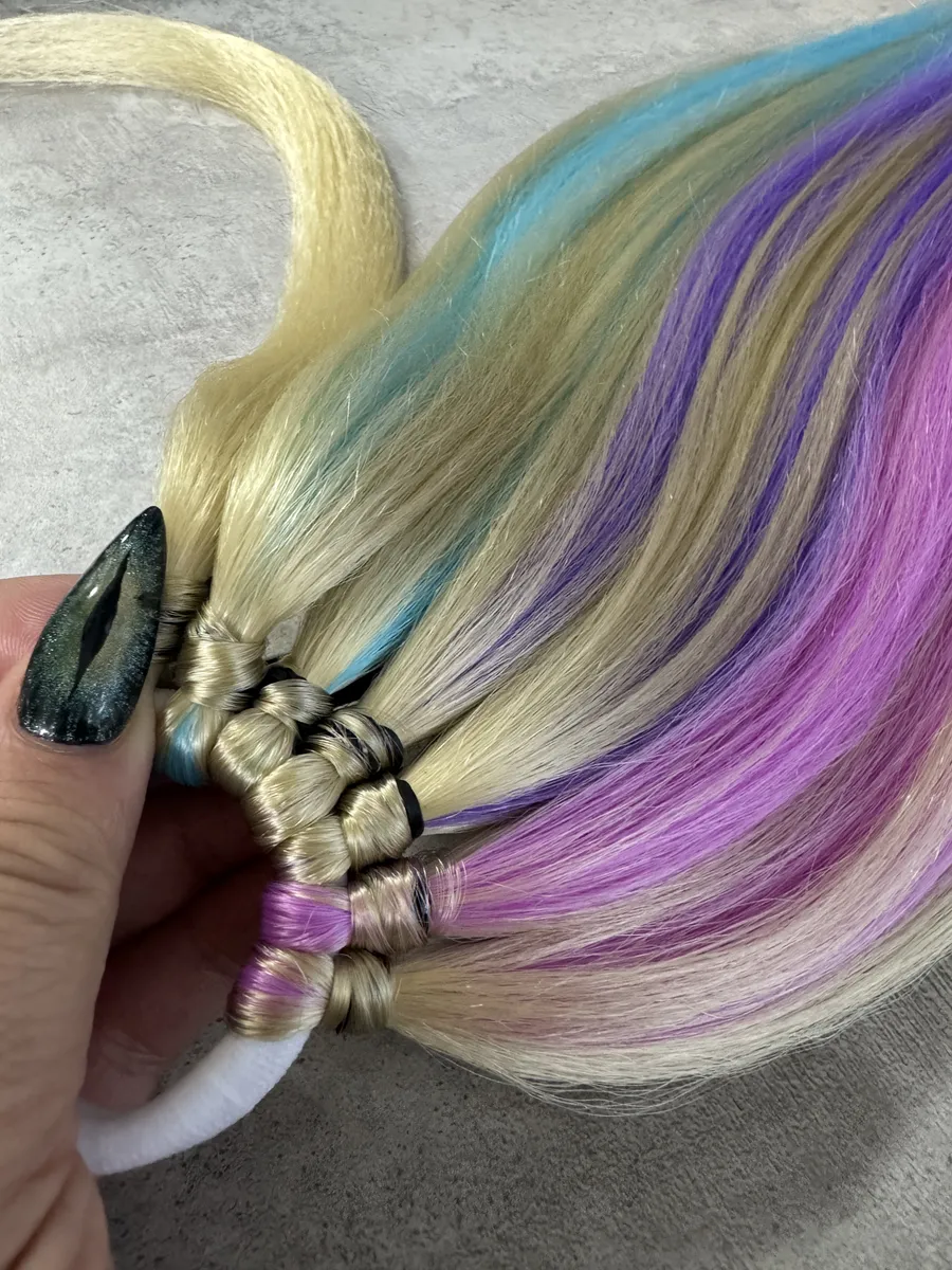 Хвост на резинке