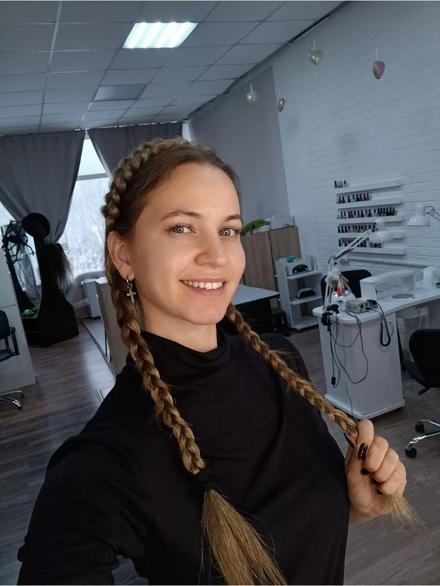 Ободок с хвостиками