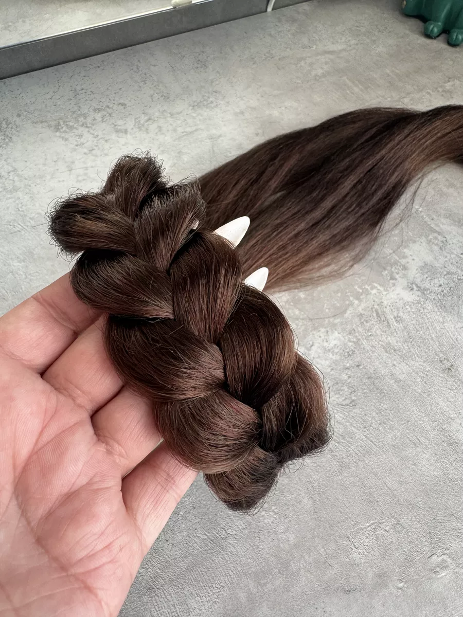 Ободок с хвостиками